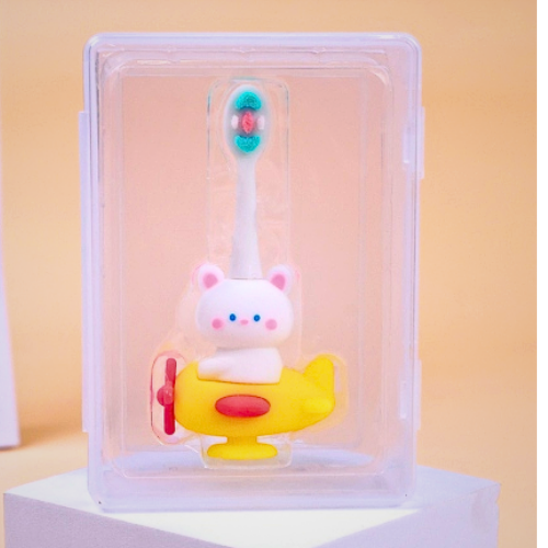 Kids Soft Bristle Toothbrush Set & Cartoon Kids Toothbrush for Babies and Toddlers